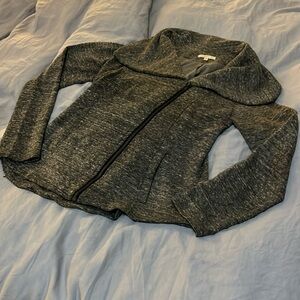 Asymmetrical zipper sweater